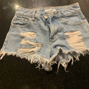 PacSun Jean shorts.